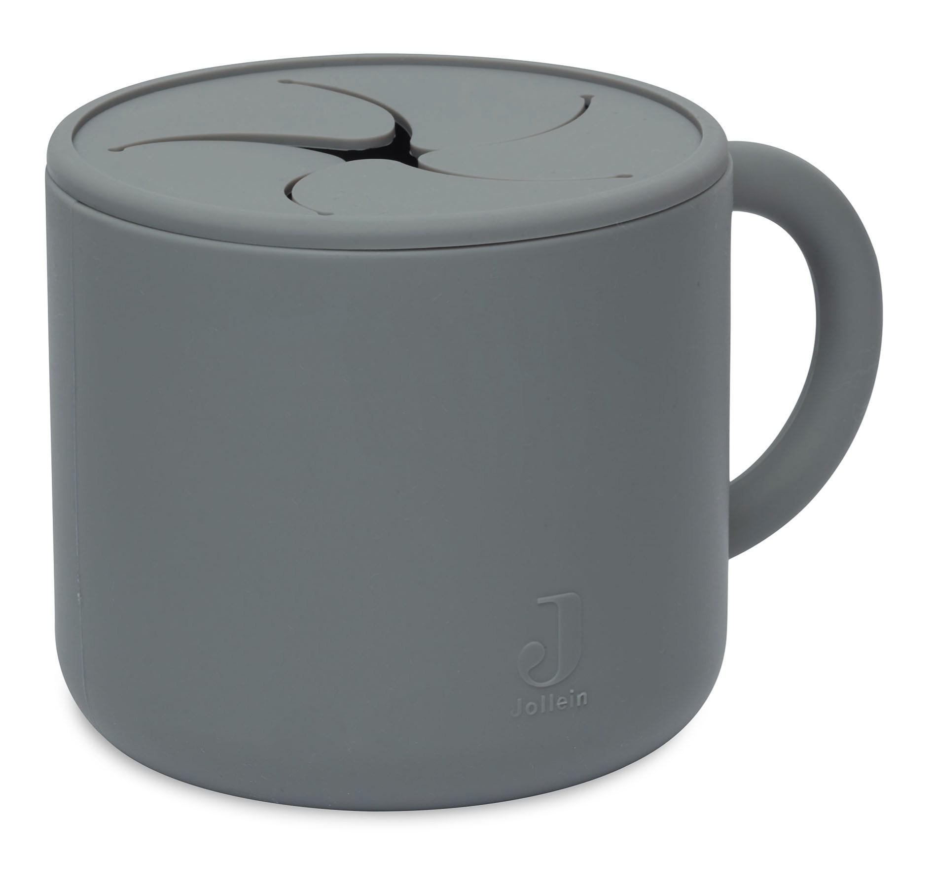 Jollein - Siliconen snack cup storm grey
