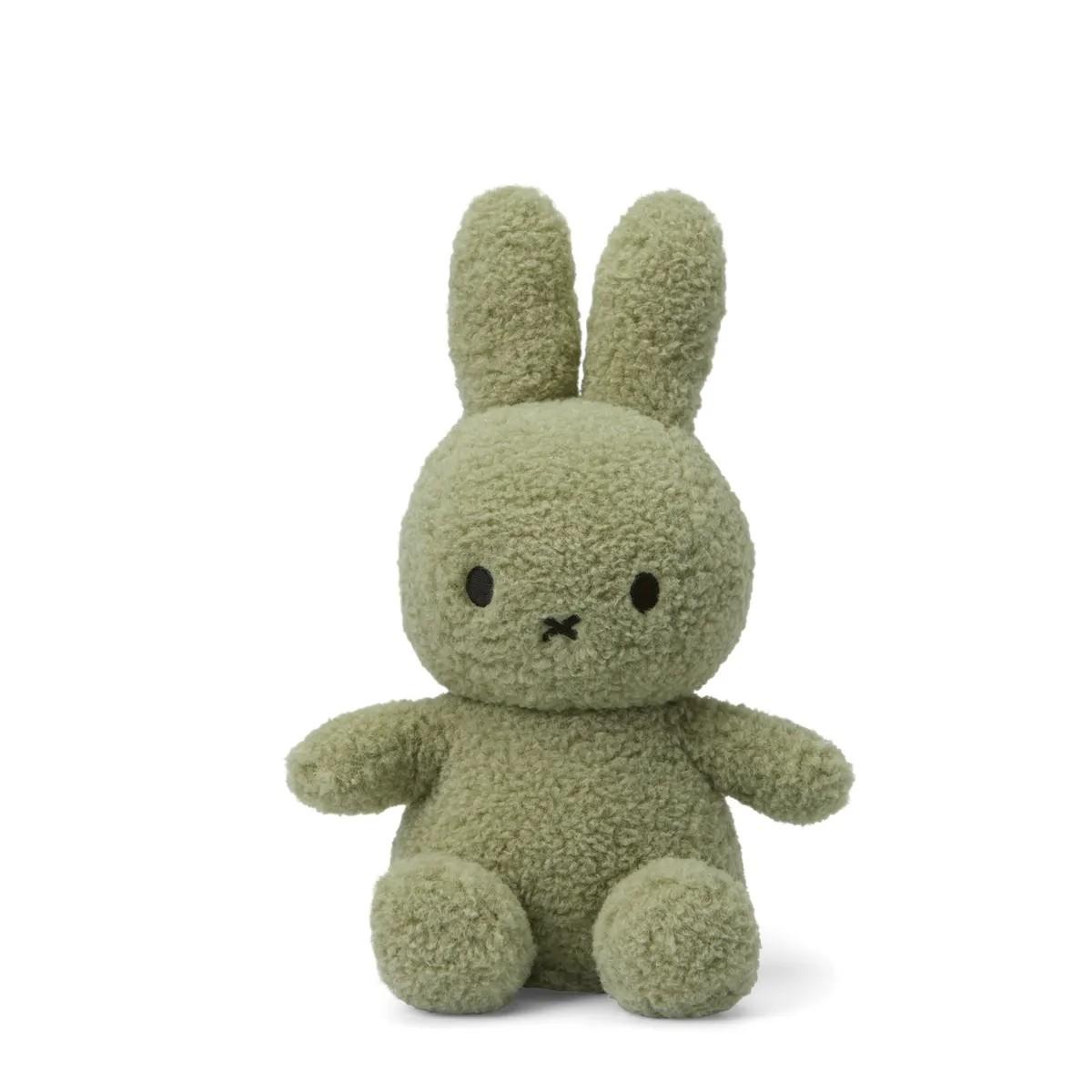 Nijntje - Miffy Sitting Teddy Green - 33 cm - 100% recycled