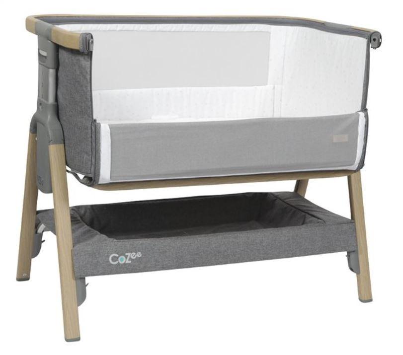 Tutti Bambini - Cozee Bedside Crib Zilver