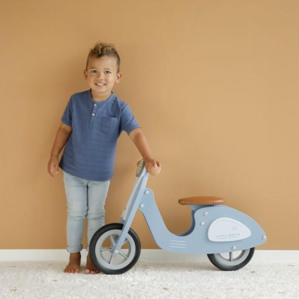 Little Dutch Toys - Loopscooter blue