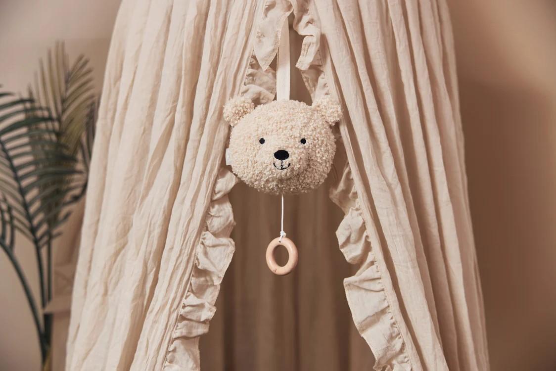 Jollein - Muziekhanger Teddy Bear - Naturel