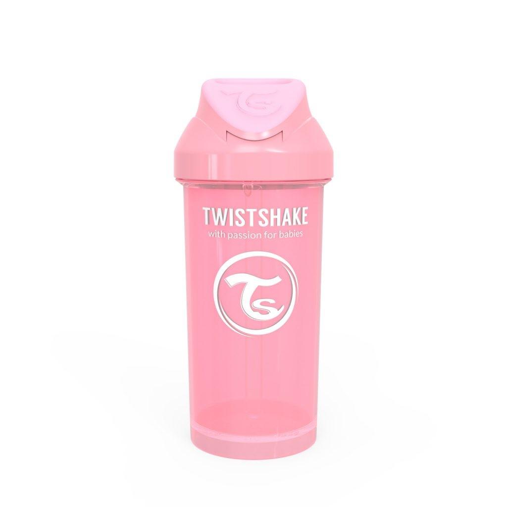 Twistshake - Straw cup 360ml pastel pink