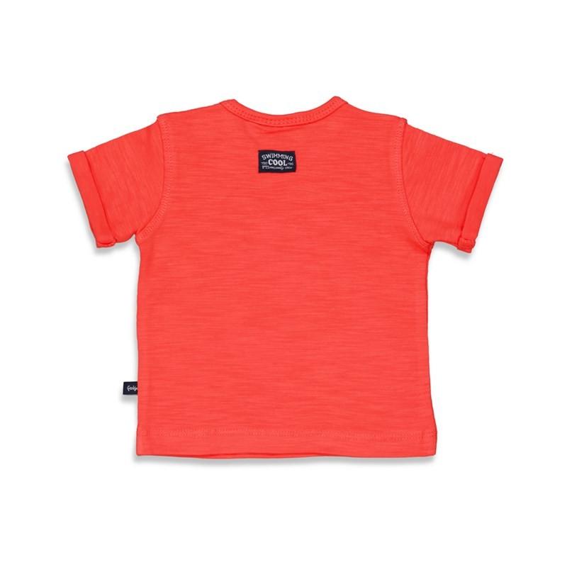 Feetje - T-shirt - blub club rood