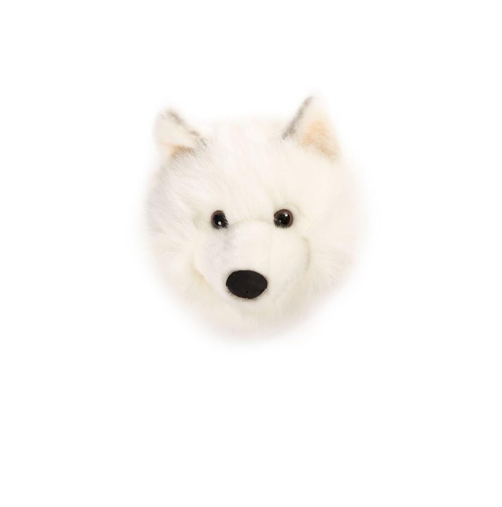 Wild & Soft - Kop witte wolf lucy