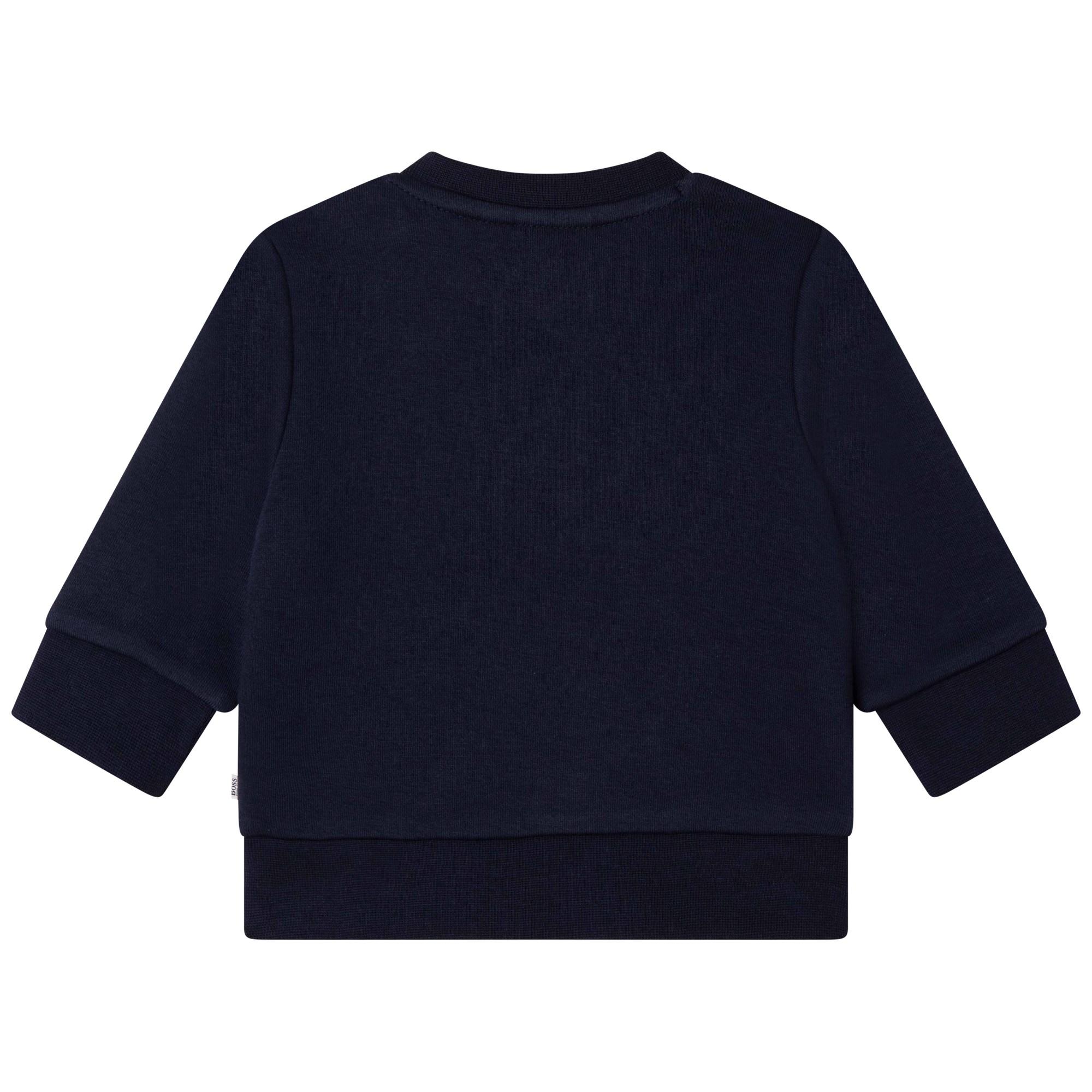 BOSS - Sweater bleu cargo